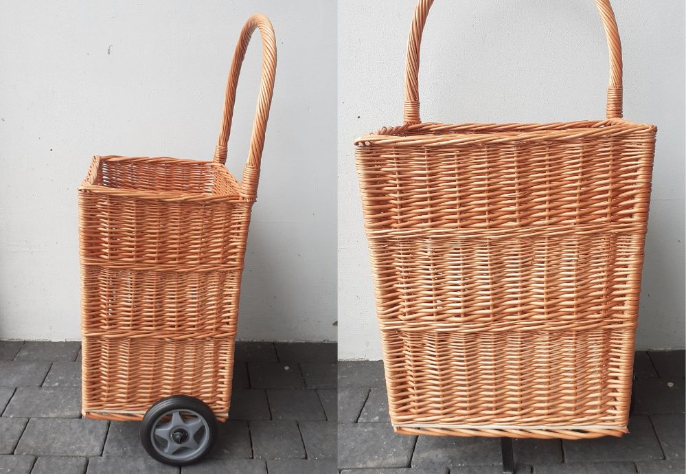 WÓZEK WIKLINOWY NA DREWNO DO KOMINKA – PRODUCENT